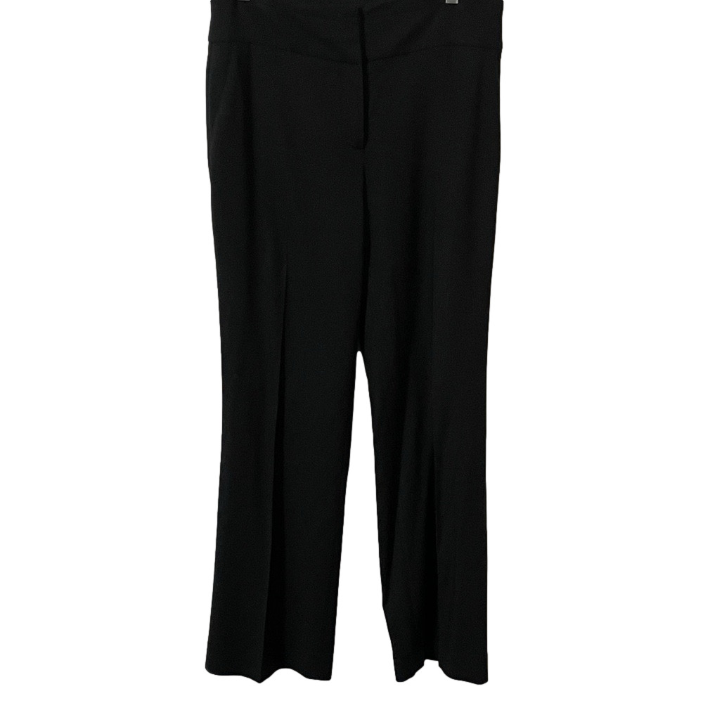 Reiss Black Tally Wool Blend Pants Size 6
